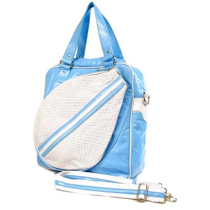 Sport bag w/ Tennis Racket Holder - Blue - BG-TE001BL